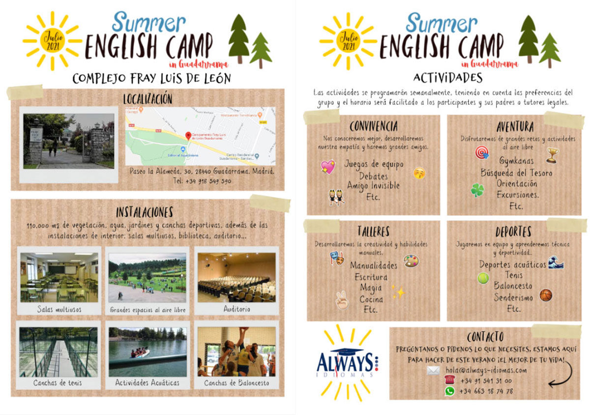 Summer English Camp